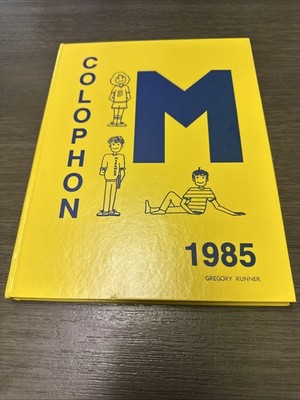 Vintage 1985 Myers High School Yearbook Genealogy Wilkes Barre Luzerne Co