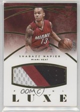 2014-15 Panini Luxe Memorabilia Prime 25/25 Shabazz Napier #54 1u6