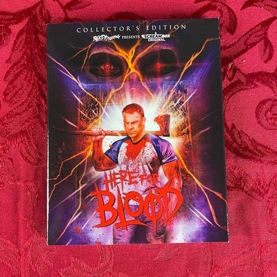HERE FOR BLOOD (Blu-ray) Scream Box, Collector's Edition, Slipcover