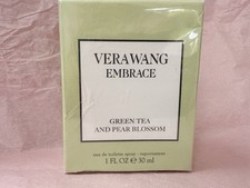 VERA WANG EMBRACE GREEN TEA AND PEAR BLOSSOM 30ML EDT SPRAY | NEW SEALED BOX |