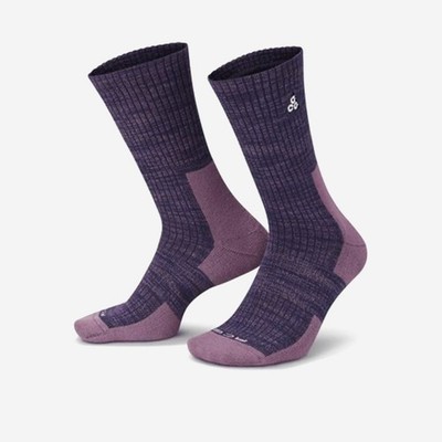 Nike ACG Everyday Cushioned Crew Socks FB3341-555 Purple Ink & Black 1 Paar