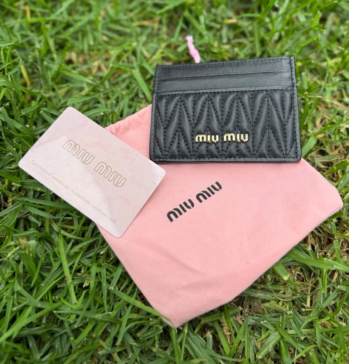 Black Miu Miu Wallets for Women for sale - eBay