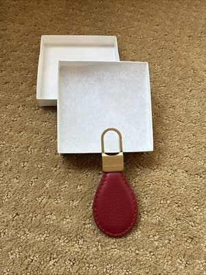 Montblanc Key Ring - Red Leather