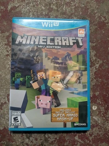 Minecraft - Wii U Edition - Nintendo Wii U Complete With Manual