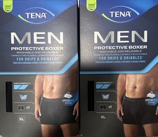 Tena Men PROTECTIVE BOXER NERO taglia XL - DUE CONFEZIONI