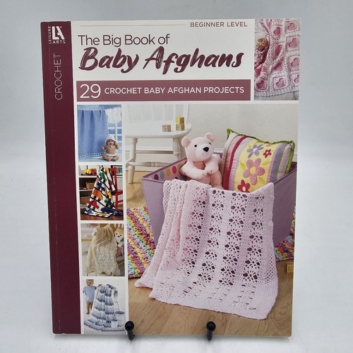 NEAR MINT | Big Book of Baby Afghans | Leisure Arts Crochet Blanket Patterns PB