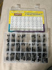 Electrolytic Capacitor Assortment Kit 24 Values Aluminum Capacitors Set DIY