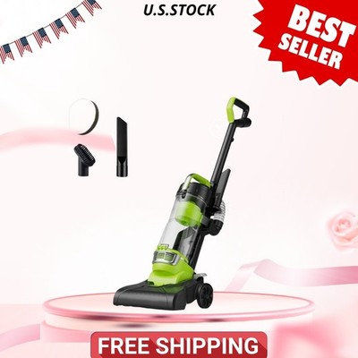 Ultra-Lightweight Bagless Upright Vacum Cleaner   Compact, Green