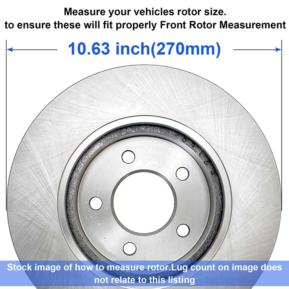 Задние дисковые тормоза и керамические колодки для Chevrolet Impala Limited 2011 - 2016 годов выпуска - Изображение 2 из 4