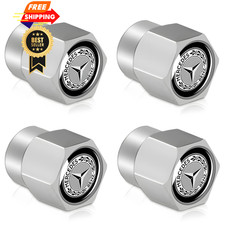Tire Valve Stem Cap Cover Compatible For Mercedes Benz Amg Medium Cap-05