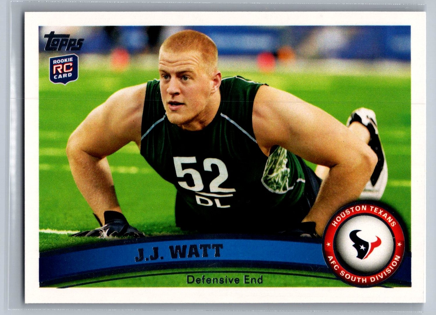 2011 Topps - J.J. Watt #331 (RC) - NM-MT *TEXCARDS*