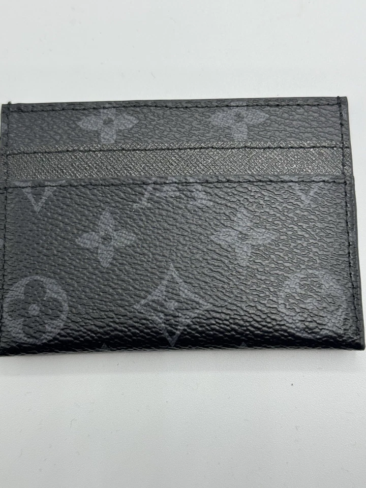 Tarjetero doble Louis Vuitton monograma eclipse lona Foto 2 de 4