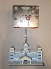 NEW Disney World Parks Beach Club Resort Hotel Mickey Minnie Christmas Ornament