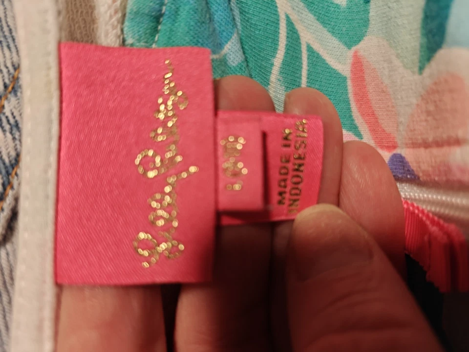 Lilly Pulitzer девочек размер Lg плавать прикрытие/платье - Изображение 4 из 4