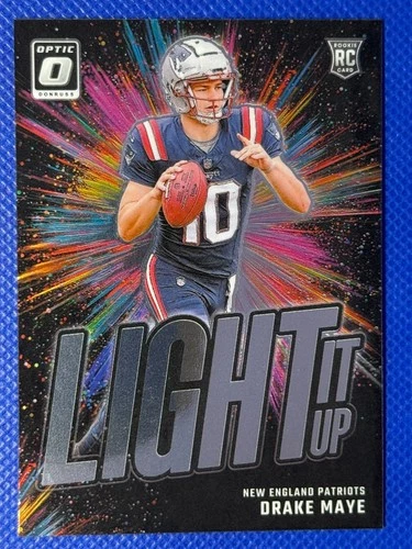 2024 Panini Donruss Optic - Light It Up Drake Maye #7 (RC)