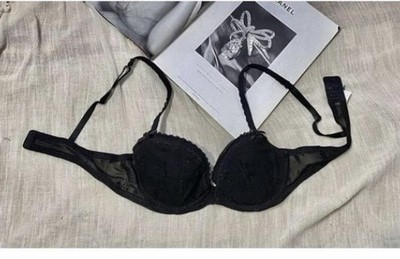 Women Etam Bra Black 75B #3VJN