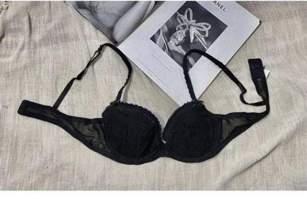 Women Etam Bra Black 75B #3VJN