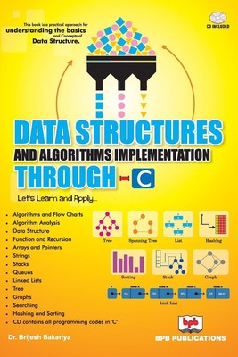 DATA STRUCTURE AND ALGORITHM THROUGH C | Brijesh Bakariya (u. a.) | Taschenbuch