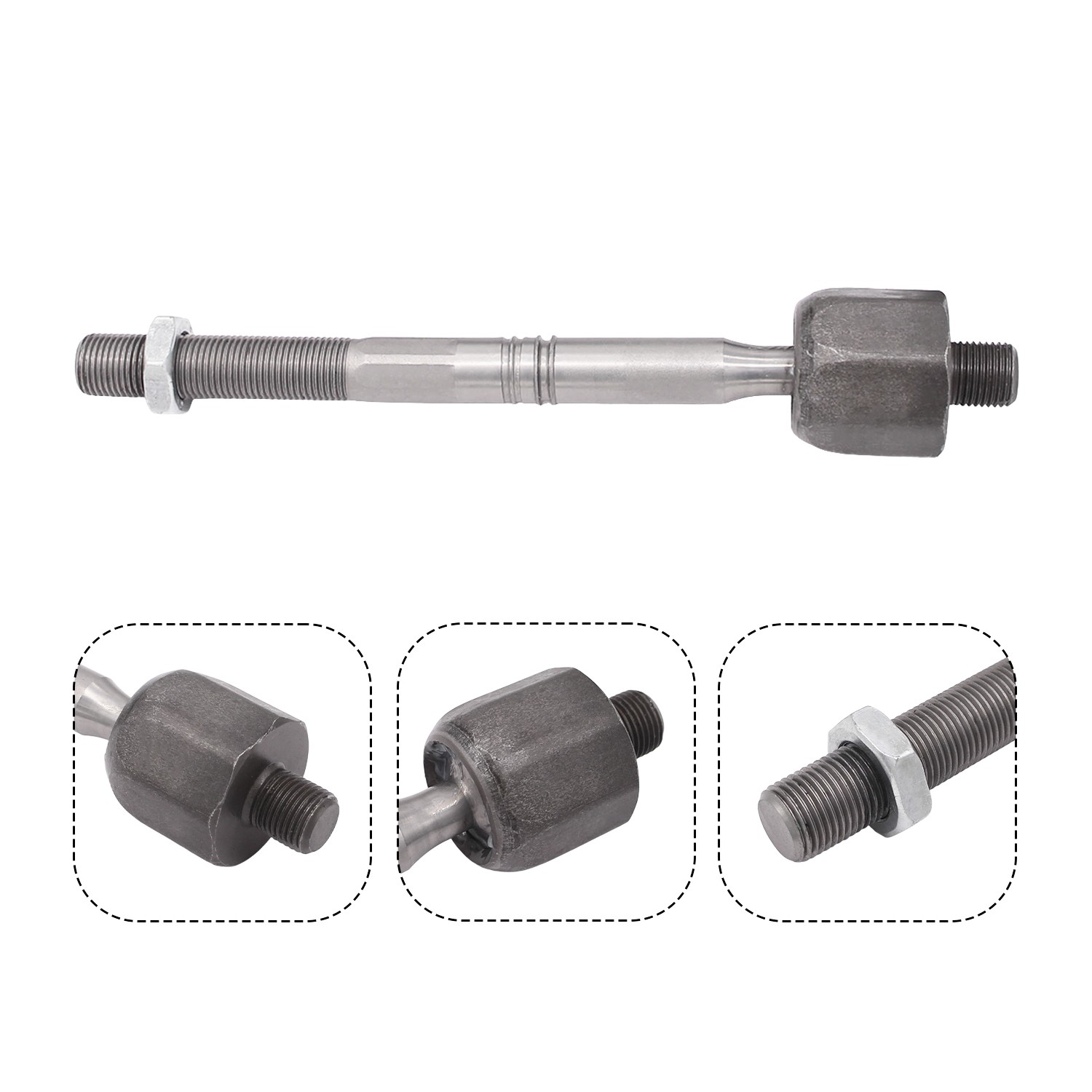Passager Outer & Inner Tie Rod End for Maserati Quattroporte Electronic Steering