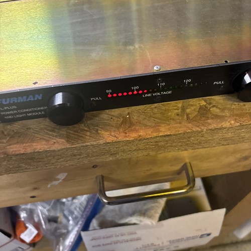 FURMAN PL-PLUS Power Conditioner & Light Module | eBay