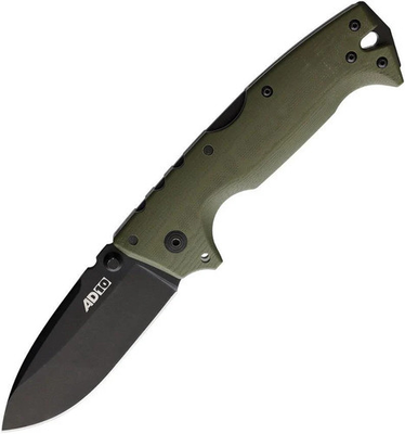 #ad Cold Steel AD 10 Lockback OD Folding Pocket Knife S35VN G10 Handle Black EDC $182.99