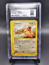 1/1 Pokémon 2003 Teddiursa 109/144 Skyridge World Record Holder on eBay