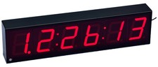 ESE ES-934U Large Red LED SMPTE/EBU TC90 Serial Timecode Wall Display Time Clock