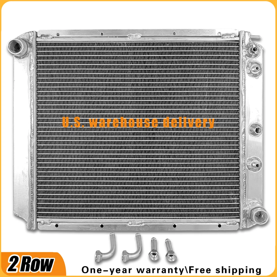 Aluminum Radiator Fits Volvo 240 242 244 245 264 740 745 760 780 940 DL GLE - Image 4 of 4