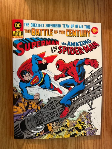 50th Anniversary Treasury Edition Superman Vs Spider-Man Facsimile Regular Cover