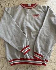 Vintage 1990s Citgo Racing Gray Crewneck Men’s Large
