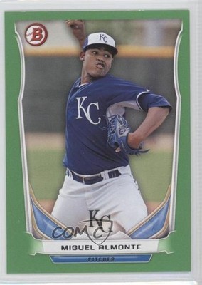2014 Bowman Draft Top Prospects Green 73/75 Miguel Almonte #TP-71 0j6