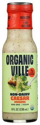 Non-Dairy Caesar Dressing By Organicville 8 Oz 0G