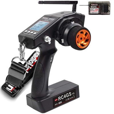 Radiolink RC4GS V3 5 Channels RC Transmitter and Gyro Receiver R6FG 2.4GHz RC...