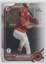2022 Bowman 1st Edition Braylin Minier #BPPF-93 0ne6