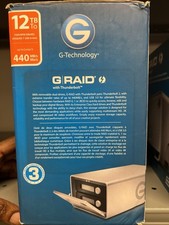 G-Technology G-RAID w/Thunderbolt/USB 3.0 12TB 7200RPM Silver HDD Dual