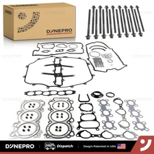 VQ35DE Engine Rebuild Kit Gasket Set Head Bolt For Infiniti FX35 G35 Nissan 350Z