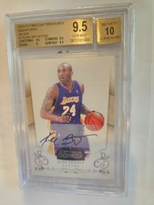 KOBE BRYANT AUTOGRAPH 2010 Panini Timeless Lakers /99  * BGS GEM 9.5 auto 10