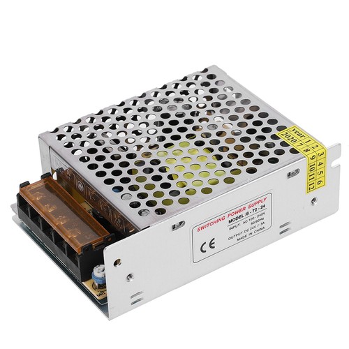 (S-72 - 24 (24v 3a 72W) AC100 - 240V) Schaltnetzteil-Treiber Adapter Alumin CU - Afbeelding 7 van 16