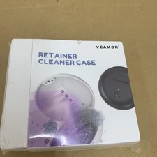Retainer Case, VEAMOR Dental Mouth Guard Case, UV Disinfectant Box Portable