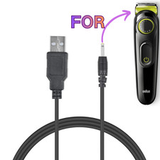 USB Charger Adapter Power Cord for Braun Type 5516 5513 5511 5517 Beard Trimmer