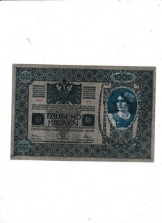 AUSTRIA/HUNGARY 1000 KRONEN 1902