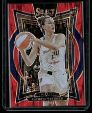 2025 Panini Select WNBA #11 Kathryn Westbeld Red Flash Prizms #/349