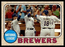Milwaukee Brewers TC 2017 Topps Heritage #397 25600 Baseball Card