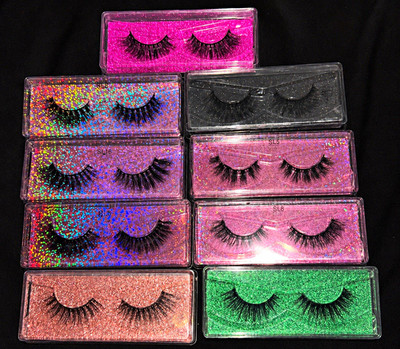 Black Strip False Eyelashes Full Volume Long Reusable Mixed Styles