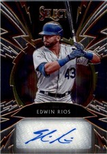 Edwin Rios 2020 Panini Select Spaeks Auto #SS-ER 9/199