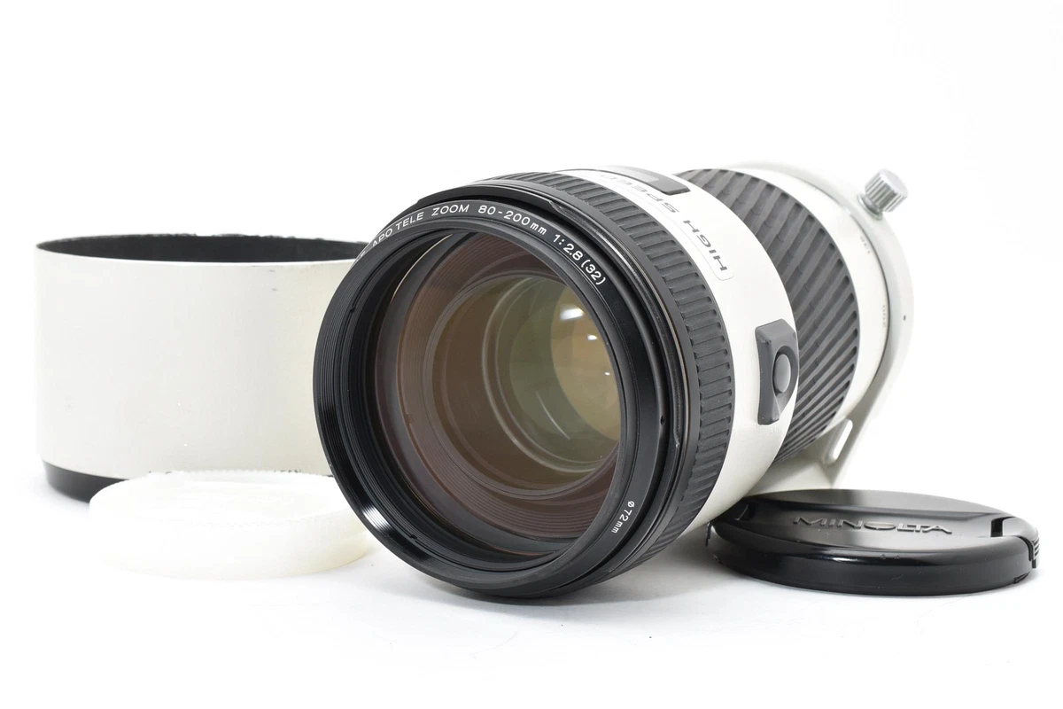 Minolta A-type f/2.8 Camera Lenses 80-200mm Focal for sale | eBay