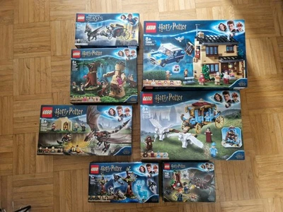Lego Harry Potter Konvolut, unbespielt, 7 Sets, neuwertig, 1x aufgebaut