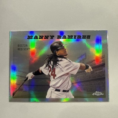 2025 Topps Chrome Platinum Rails & Sails #55RS-12 Manny Ramirez Boston Red Sox
