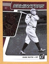 2021 Donruss Dominators Pink Fireworks #3 Babe Ruth - NM-MT