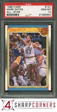 1988 FLEER ALL-STAR #131 MARK EATON JAZZ PSA 10